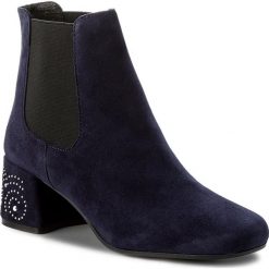 Botki damskie lity: Botki BRUNO PREMI - Camoscio N2601N Navy