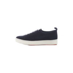 Buty Santoni MBCN21011BARRTNRU60. Niebieskie trampki męskie Santoni, bez wzorów, bez zapięcia. Za 1462,68 zł.