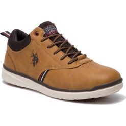 Sneakersy U.S. POLO ASSN. - Cree YGOR4125W9/U1 Tan. Pomarańczowe sneakersy męskie U.S. Polo Assn., bez zapięcia. Za 329,00 zł.