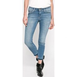 Lee - Jeansy Scarlett. Niebieskie jeansy damskie skinny marki Lee, l, z elastanu. W wyprzedaży za 199,90 zł.