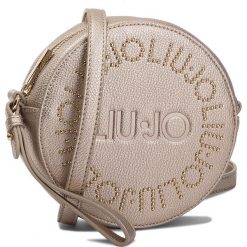 Torebka LIU JO - S Crossbody Colora N68209 E0037 Gold 00529. Żółte listonoszki damskie Liu Jo, ze skóry ekologicznej, zdobione. Za 399,00 zł.