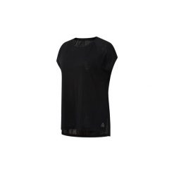 T-shirty z krótkim rękawem Reebok Sport Koszulka Burnout. Czarne bluzki sportowe damskie marki Reebok Sport, s, z krótkim rękawem. Za 149,00 zł.