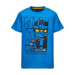 T-shirty chłopięce z nadrukiem: Koszulka „M-72166” w kolorze niebieskim