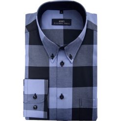 Koszula BIAGIO 15-05-16. Niebieskie koszule męskie marki Giacomo Conti, m, bez wzorów, z bawełny, eleganckie, button down, z długim rękawem. Za 149,00 zł.