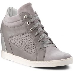 Sneakersy GINO ROSSI - Taniko DTH891-Z54-0368-8383-0 09/09. Szare półbuty damskie Gino Rossi, ze skóry. W wyprzedaży za 299,00 zł.