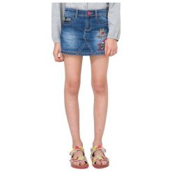 Desigual Spódnica Dziewczęca Gargalla 116 Niebieski. Niebieskie spódniczki dziewczęce marki Desigual. W wyprzedaży za 179,00 zł.