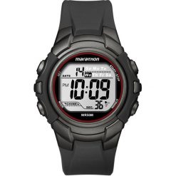 Zegarek unisex Timex Marathon T5K642. Czarne zegarki męskie marki Timex. Za 109,00 zł.