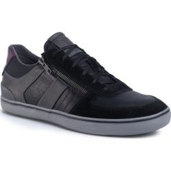 Sneakersy GEOX - U Elver A U04BCA 000ME C9270 Black/Anthracite. Czarne sneakersy męskie Geox, bez zapięcia. Za 349,00 zł.