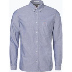 Tommy Jeans - Koszula męska, niebieski. Niebieskie koszule męskie marki Tommy Jeans, xl, bez wzorów, z jeansu, bez kołnierzyka, bez rękawów. Za 299,95 zł.
