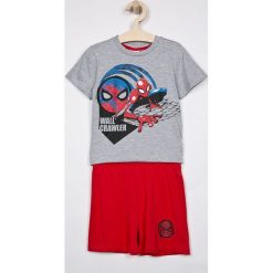 Blukids - Piżama dziecięca 98-128 cm. Szare piżamy chłopięce Blukids, z nadrukiem, z bawełny, bez rękawów. W wyprzedaży za 34,90 zł.