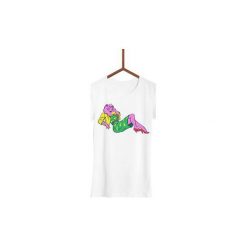 Koszulka Princess Carolyn Damska. Białe koszulki damskie marki Failfake, s, bez wzorów, bez kołnierzyka. Za 130,00 zł.
