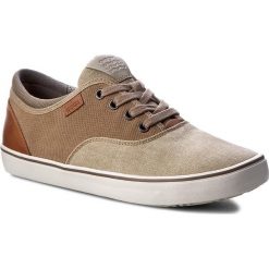 Tenisówki GEOX - U Smart B U62X2B 022NB C5015 Sand/Sand. Pomarańczowe półbuty męskie Geox, na co dzień, bez wzorów, ze skóry, bez zapięcia. W wyprzedaży za 229,00 zł.