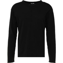Swetry klasyczne męskie: Filippa K ROLL V NECK Sweter black