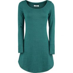 Innocent Winter Dress Sukienka niebieski (Cyan). Niebieskie sukienki balowe Innocent, xxl, z dzianiny, z dekoltem w łódkę, oversize. Za 121,90 zł.