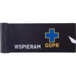 Opaska SALEWA - Promo Headband 027656 Black Out 0914/3860. Szare czapki męskie Salewa, bez wzorów, z elastanu. Za 79,00 zł.