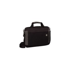 Torba na laptop Wenger slim Incline, 16'', poliester, pojemność 8 l, czarna. Czarne torby na laptopa marki Wenger, w paski, z poliesteru. Za 315,00 zł.