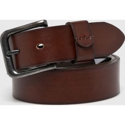 Medicine - Pasek Scandinavian Comfort. Brązowe paski męskie marki MEDICINE, w paski, ze skóry ekologicznej. Za 29,90 zł.