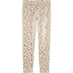 Legginsy w kolorze szarym. Szare legginsy dziewczęce marki Carter's, z motywem zwierzęcym. W wyprzedaży za 42,95 zł.