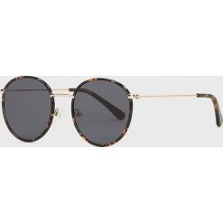 Kazar Studio - Okulary. Pomarańczowe okulary przeciwsłoneczne damskie Kazar Studio, okrągłe. W wyprzedaży za 159,90 zł.