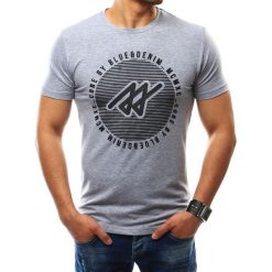 T-shirty męskie z nadrukiem: T-shirt męski z nadrukiem szary (rx2272)