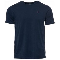 Tommy Hilfiger T-Shirt Męski S Ciemnoniebieski. Niebieskie koszulki męskie marki TOMMY HILFIGER, s, bez wzorów, bez kołnierzyka. Za 139,00 zł.