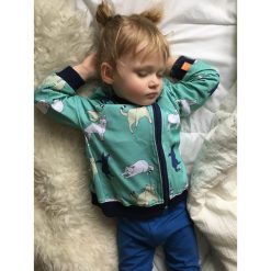 Odzież dziecięca: Bluza bomberka Blue Cats