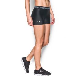 Spodenki sportowe męskie: Under Armour Szorty Damskie HG Armour Shorty-BLK/PKS/PKS Czarne r. L (1297899-001)