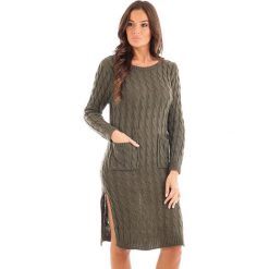 Sukienki: Sukienka w kolorze khaki