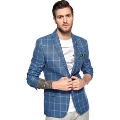 . Niebieskie marynarki męskie Giacomo Conti, m, bez wzorów, z wełny, eleganckie. Za 899,00 zł.