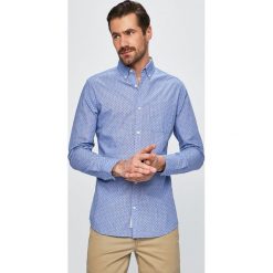 Premium by Jack&Jones - Koszula. Niebieskie koszule męskie Premium by Jack&Jones, s, bez wzorów, z bawełny, casualowe, button down, z długim rękawem. Za 179,90 zł.