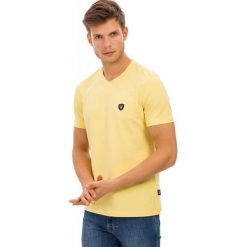 Galvanni T-Shirt Męski Prim L Żółty. Żółte koszulki męskie marki GALVANNI, m, bez wzorów, bez kołnierzyka. Za 109,00 zł.