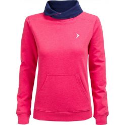 Bluza damska BLD600 - RÓŻ MELANŻ - Outhorn. Różowe bluzy damskie z kieszeniami marki Outhorn, na zimę, melanż, z poliesteru. W wyprzedaży za 48,99 zł.
