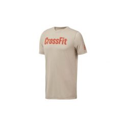 T-shirty z krótkim rękawem Reebok Sport CrossFit Speedwick F.E.F. Graphic Koszulka. Brązowe koszulki męskie marki Reebok Sport, s, bez wzorów, sportowe, bez kołnierzyka, krótkie. Za 129,00 zł.