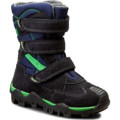 Śniegowce BARTEK - 94646T-2/04P Ocean. Niebieskie buty chłopięce zimowe marki Bartek, bez zapięcia. Za 299,90 zł.