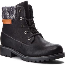 Trapery CLARA BARSON - WS722-33 Black. Czarne buty zimowe damskie Clara Barson, z materiału. Za 129,99 zł.