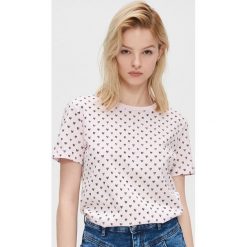 Koszulka all over - Kremowy. Białe koszulki damskie Cropp, s. Za 29,99 zł.
