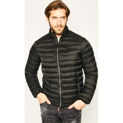 Kurtka puchowa Karl Lagerfeld Logo 505090 501590. Czarne kurtki męskie KARL LAGERFELD, m, bez wzorów, z puchu, bez kaptura. W wyprzedaży za 629,00 zł.