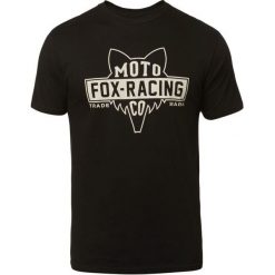 FOX T-Shirt Męski Flat Head Ss Premium Tee Xl Czarny. Czarne koszulki męskie marki FOX, xl, bez wzorów, z bawełny, bez kołnierzyka. Za 117,00 zł.
