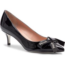 Szpilki POLLINI - SA10095C17TB0000 Nero. Czarne półbuty damskie Pollini, z aplikacjami, ze skóry, eleganckie, bez obcasa, na obcasie, bez zapięcia. Za 1299,00 zł.