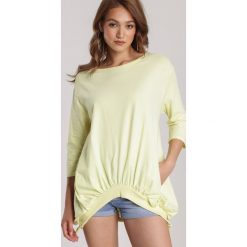 Żółta Bluza Criameia. Żółte bluzy damskie Renee, xl, bez wzorów, bez rękawów, bez kaptura. Za 69,99 zł.