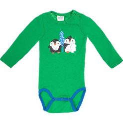 TXM BODY NIEMOWLĘCE CHŁOPIĘCE DŁUGI RĘKAW 74 ZIELONY. Zielone body niemowlęce TXM, bez wzorów, z długim rękawem. Za 12,99 zł.