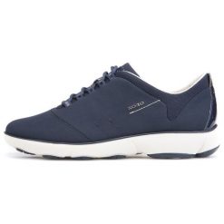 Geox Damskie Tenisówki Nebula 38 Ciemnoniebieskie. Szare trampki i tenisówki damskie Geox, bez wzorów, bez zapięcia. Za 539,00 zł.