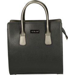 Torba - 4-29B-M P-R G. Czarne torebki klasyczne damskie marki Venezia, ze skóry. Za 199,00 zł.