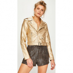 Answear - Kurtka. Szare kurtki damskie ANSWEAR, l, w paski, z materiału. Za 199,90 zł.