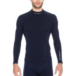Bejsbolówki męskie: Brubeck Bluza męska Extreme Wool granatowa r. XL (LS11920)