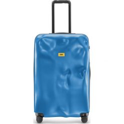 Walizka Icon duża matowa błękitna. Niebieskie walizki Crash Baggage, bez wzorów, wakacyjne. Za 1290,00 zł.