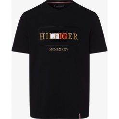 Tommy Hilfiger - T-shirt męski, niebieski. Niebieskie t-shirty męskie TOMMY HILFIGER, xxl, z haftami, z bawełny, eleganckie, bez kołnierzyka. Za 269,95 zł.