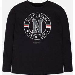 Mayoral - Longsleeve dziecięcy 128-172 cm. Zielone t-shirty chłopięce Mayoral, z nadrukiem, z bawełny, z długim rękawem. Za 52,90 zł.