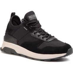 Sneakersy PALLADIUM - Ax_Eon Army Runner 05682-001-M Black/Black. Czarne sneakersy męskie Palladium, na co dzień, bez wzorów, ze skóry, bez zapięcia. W wyprzedaży za 289,00 zł.