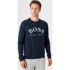 BOSS Salbo Bluza Niebieski. Niebieskie bluzy męskie Boss, xl, z nadrukiem, z bawełny, bez kołnierzyka, bez rękawów, bez kaptura. Za 581,95 zł.